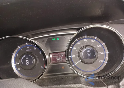 2013 Hyundai Sonata Gls из США, поврежденный, VIN 5NPEB4AC0DH534589